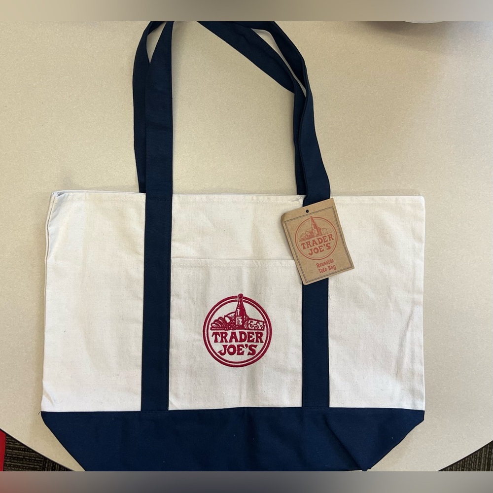 Trader Joe's Canvas Tote Bags COLLECTION - Picture 4 of 4